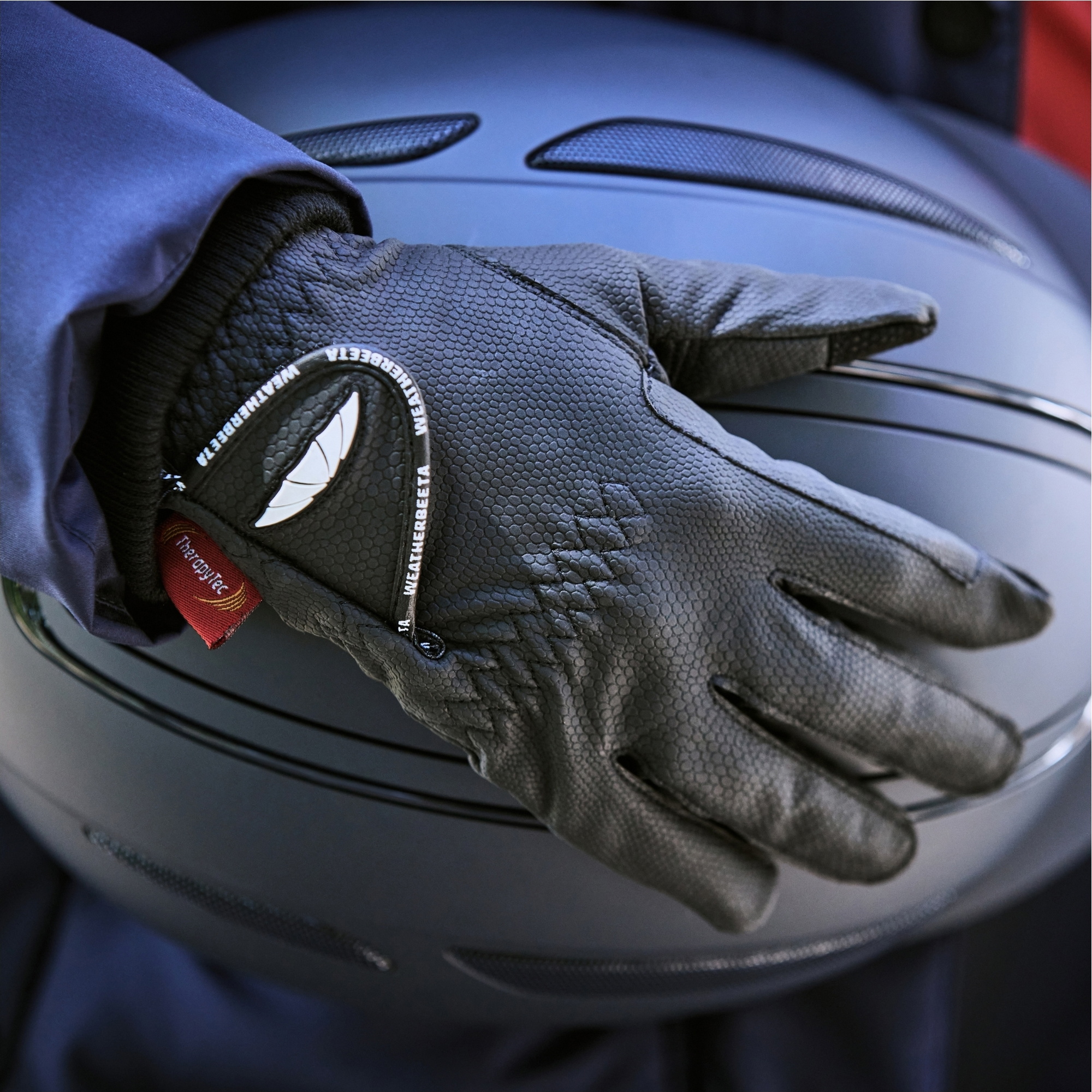 Weatherbeeta Therapy-Tec Riding Gloves 1024747 - Black